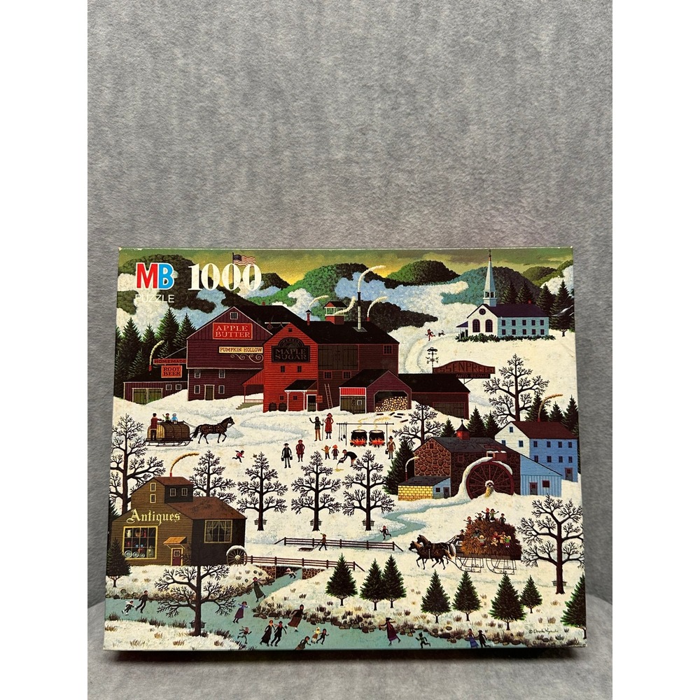 VTG‎ Puzzle Milton Bradley Charles Wysocki Smoke Creek Landing